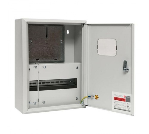 Щит учетно-распределительный навесной ЩРУН 1/12 с окном (ВхШхГ) 400x300x140мм IP31 PROxima  mb23-1/12  EKF