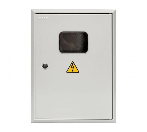 Щит учетно-распределительный навесной ЩРУН 1/12 с окном (ВхШхГ) 400x300x140мм IP31 PROxima  mb23-1/12  EKF