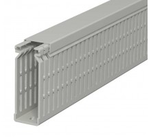 Распределительный кабельный канал LK4 N 80x25x2000 мм (ПВХ,серый) (LK4 N 80025)  6178225  OBO Bettermann