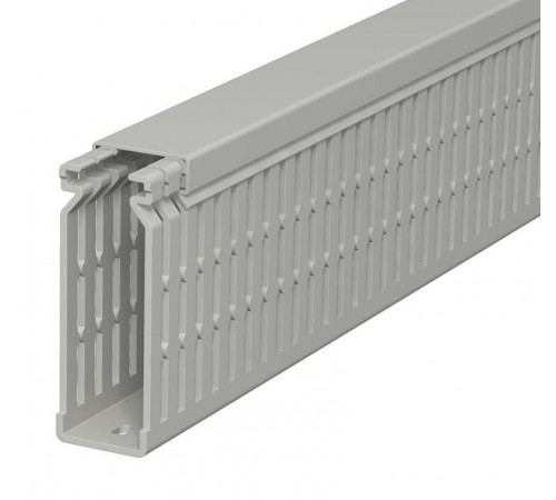 Распределительный кабельный канал LK4 N 80x25x2000 мм (ПВХ,серый) (LK4 N 80025)  6178225  OBO Bettermann