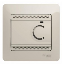Glossa Молочный Регулятор теплого пола с датчиком (в сборе)  GSL000938  SE