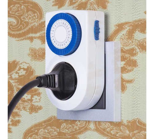 TMH-M-3 16A x1 IP20 Белый розетка-таймер  a026136  Elektrostandard